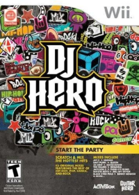 DJ Hero Renegade Edition Wii  box art